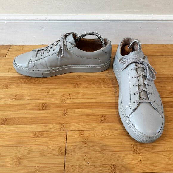 Men's Koio leather sneaker - light grey - size 11 - Picture 7 of 11